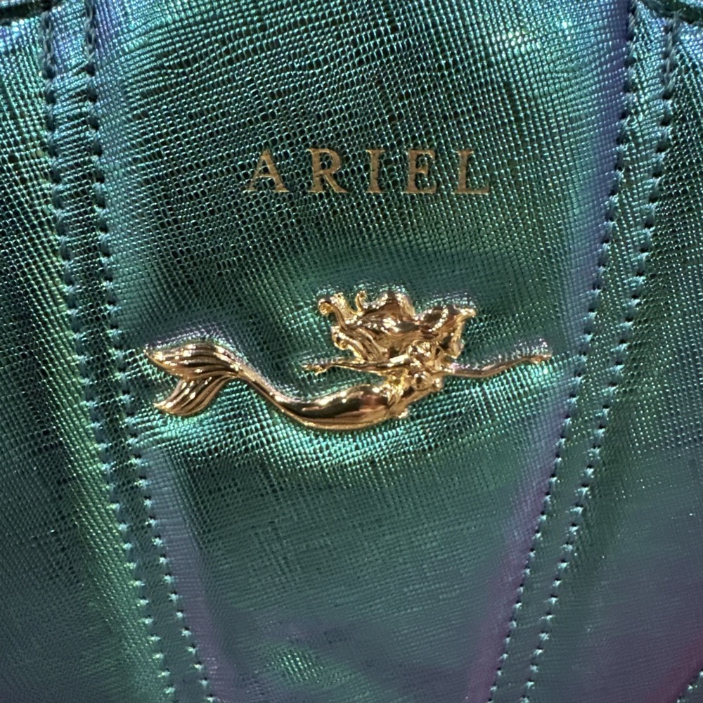 NEW Lounge Fly Ariel Sea Shell Bag Disney Little Mermaid Aurora Purse Crossbody - Picture 3 of 10